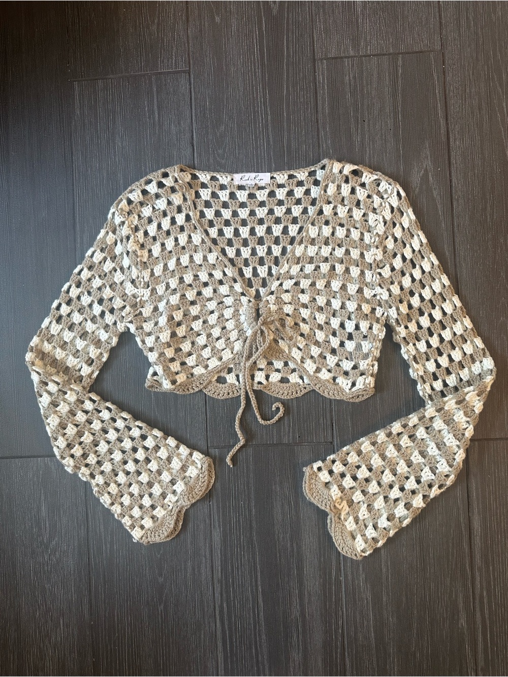 Crochet Tie Top